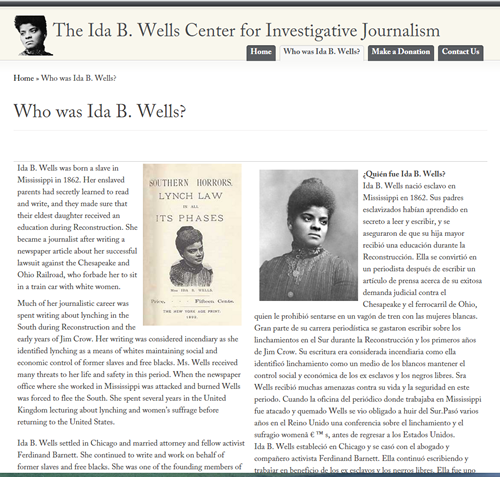 Ida B Wells Center